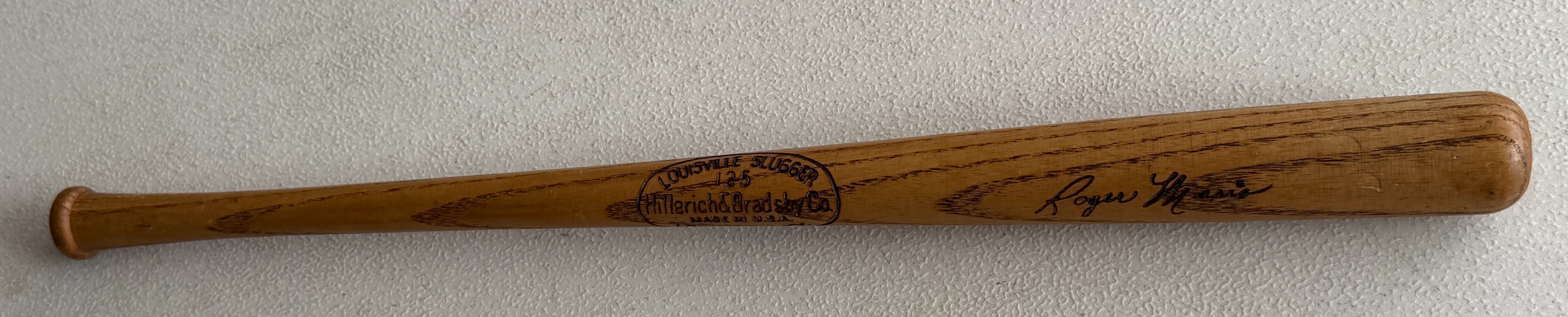 Roger Maris Mini Louisville Slugger Bat