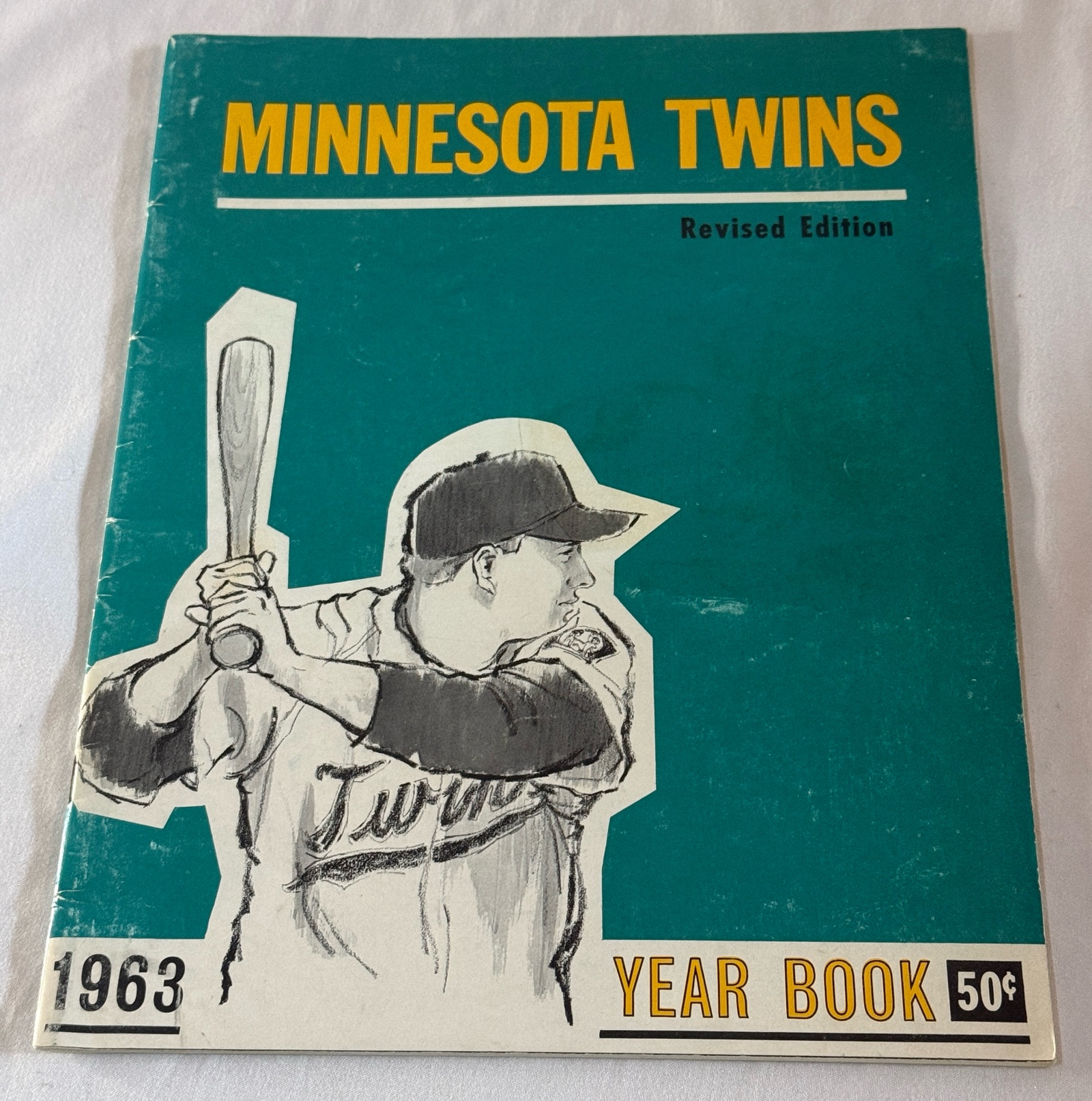 1963 Minnesota Twins Vintage Baseball Yearbook