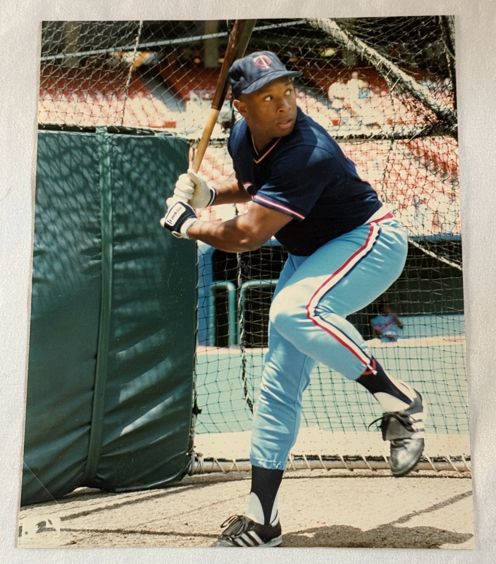 Kirby Puckett Rookie Year 8x10 Minnesota Twins Baseball Photo