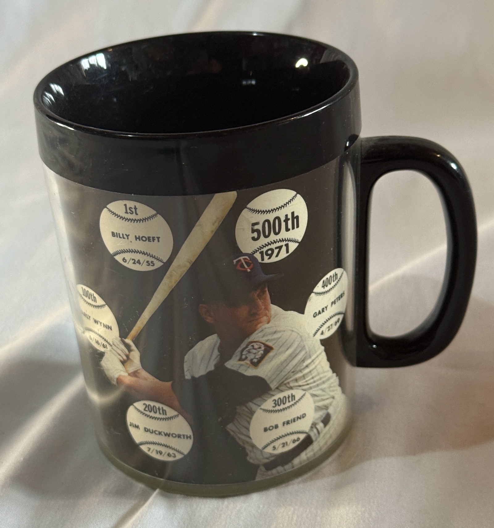 Vintage 1970 Harmon Killebrew 500-Homerun Club Mug - Minnesota Twins Baseball