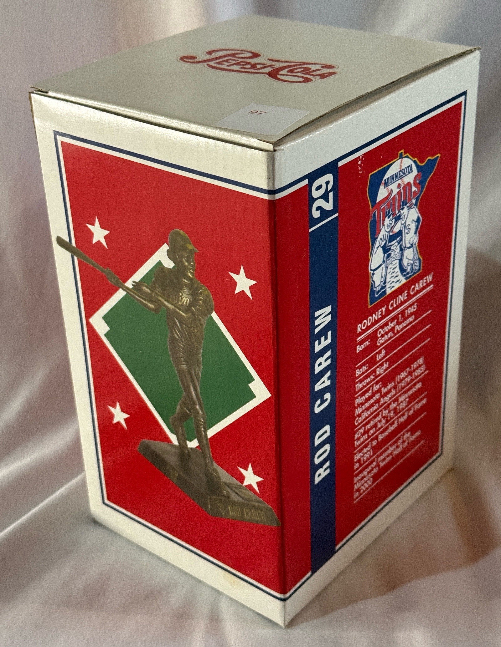 Rod Carew Pepsi-Cola Stadium Giveaway Statue Figure - Minnesota Twins Baseball