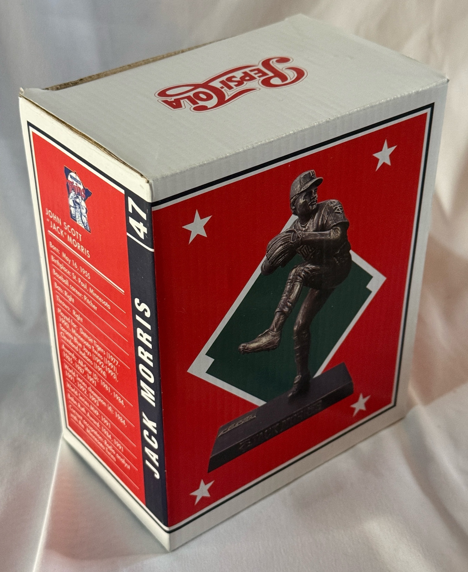 Jack Morris Pepsi-Cola Stadium Giveaway Statue Figure - Minnesota Twins Baseball