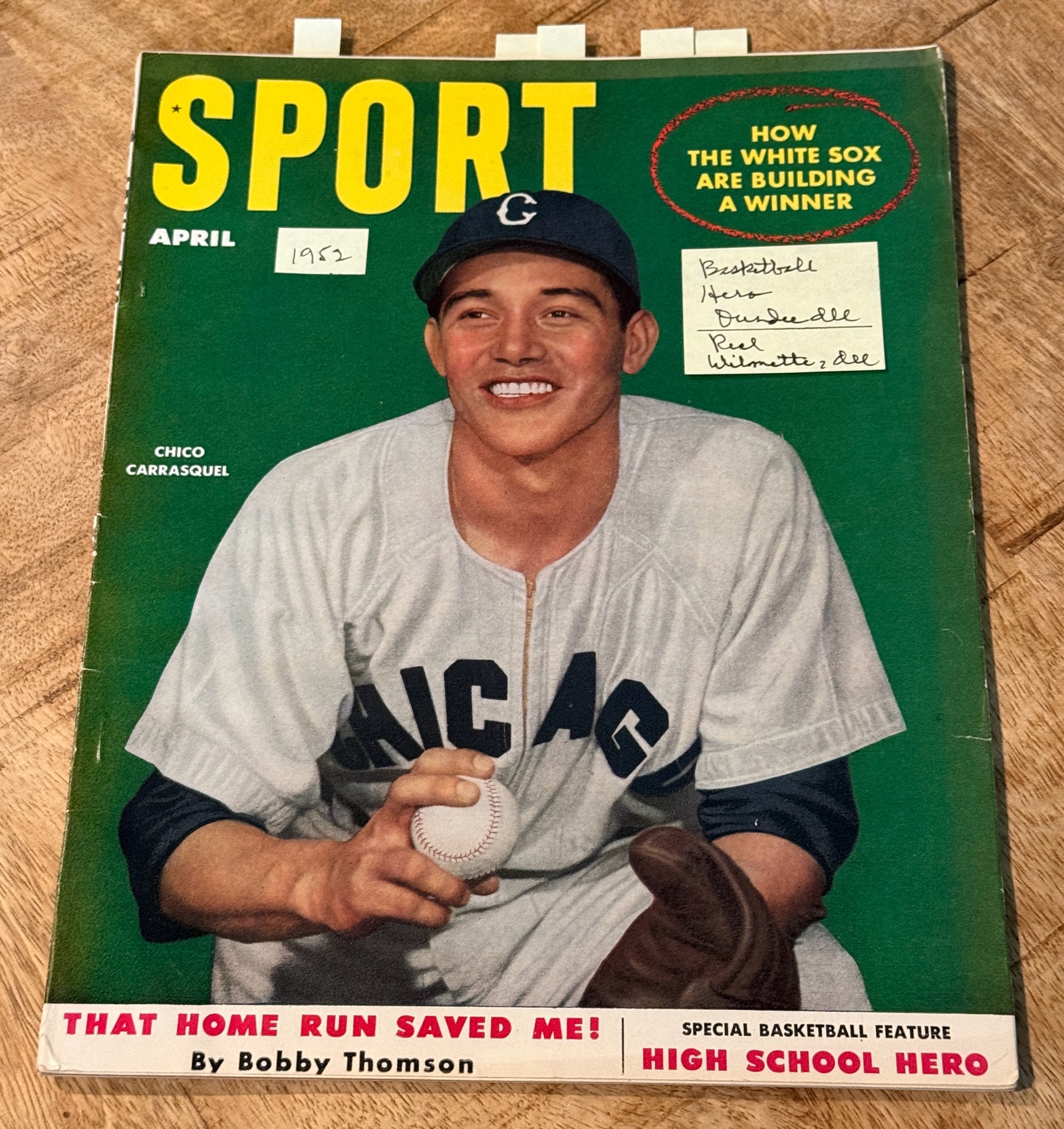 1952 Sport Magazine April Issue - Vintage