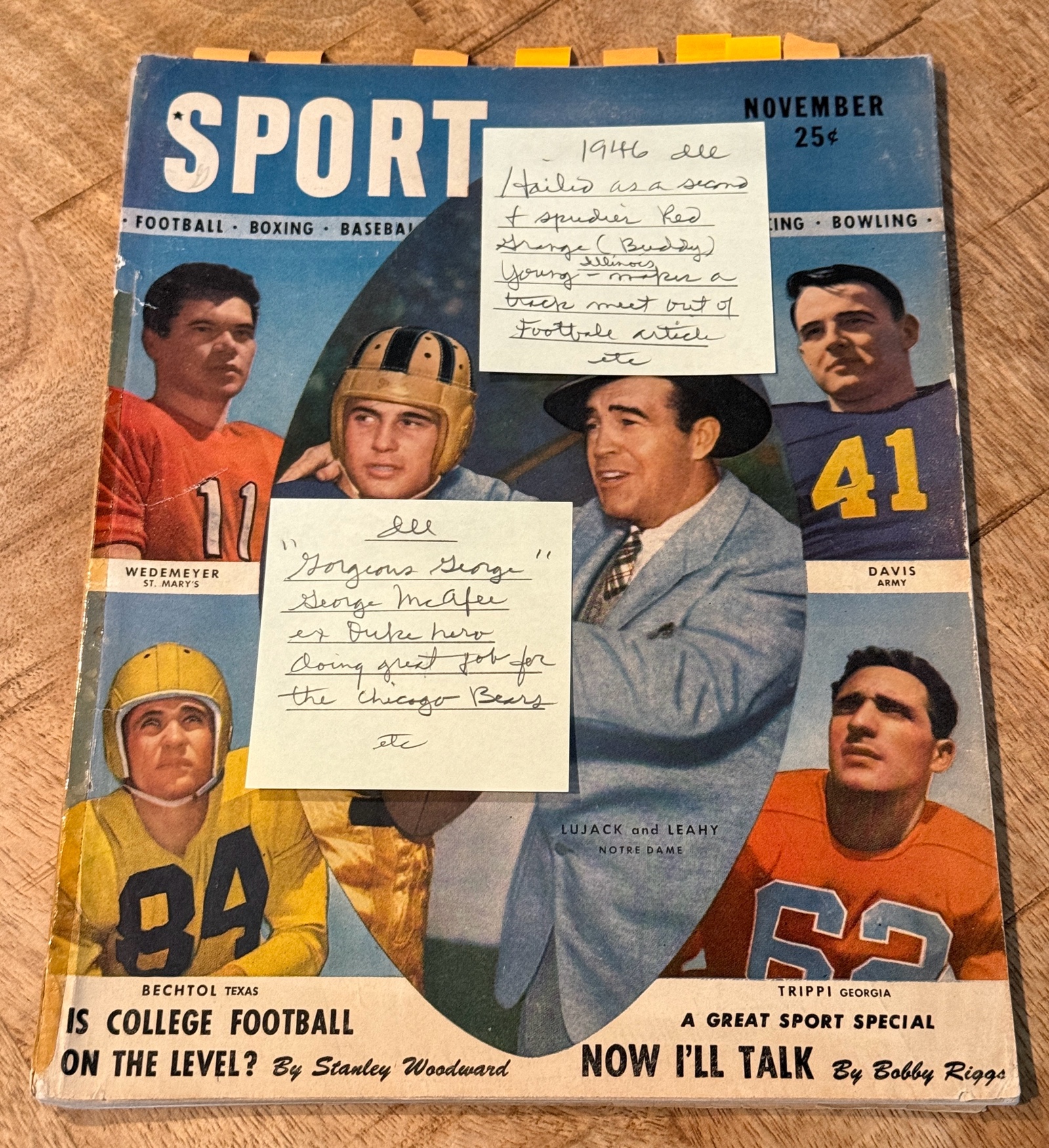 1946 Sport Magazine November Issue - Vintage