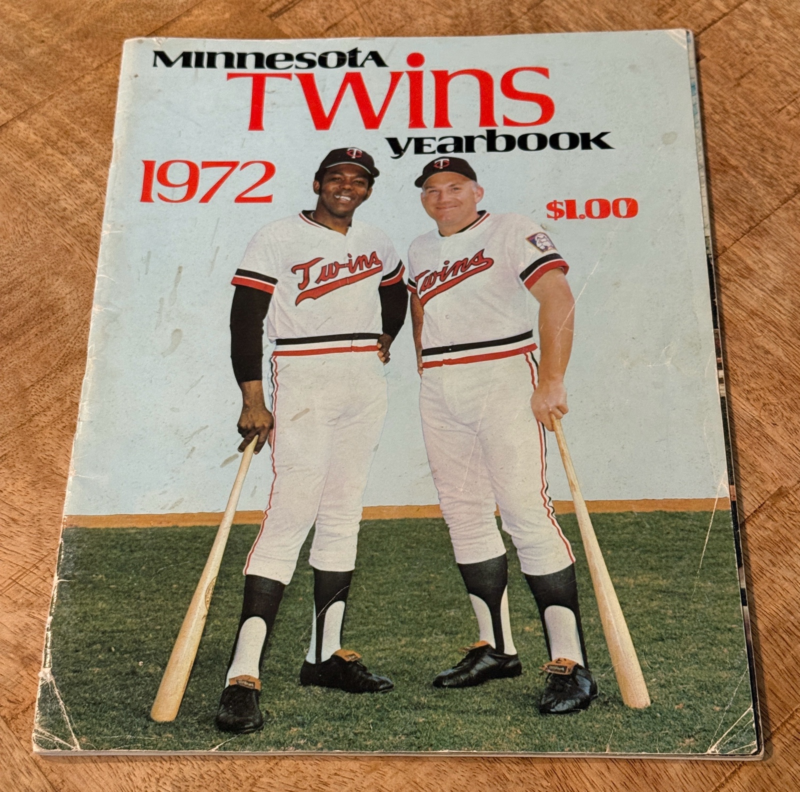 1972 Minnesota Twins Baseball Yearbook