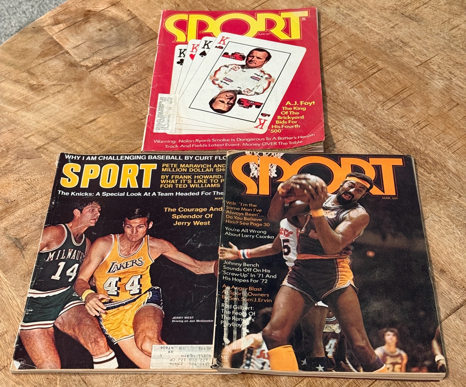 (3) Vintage Sport Magazines