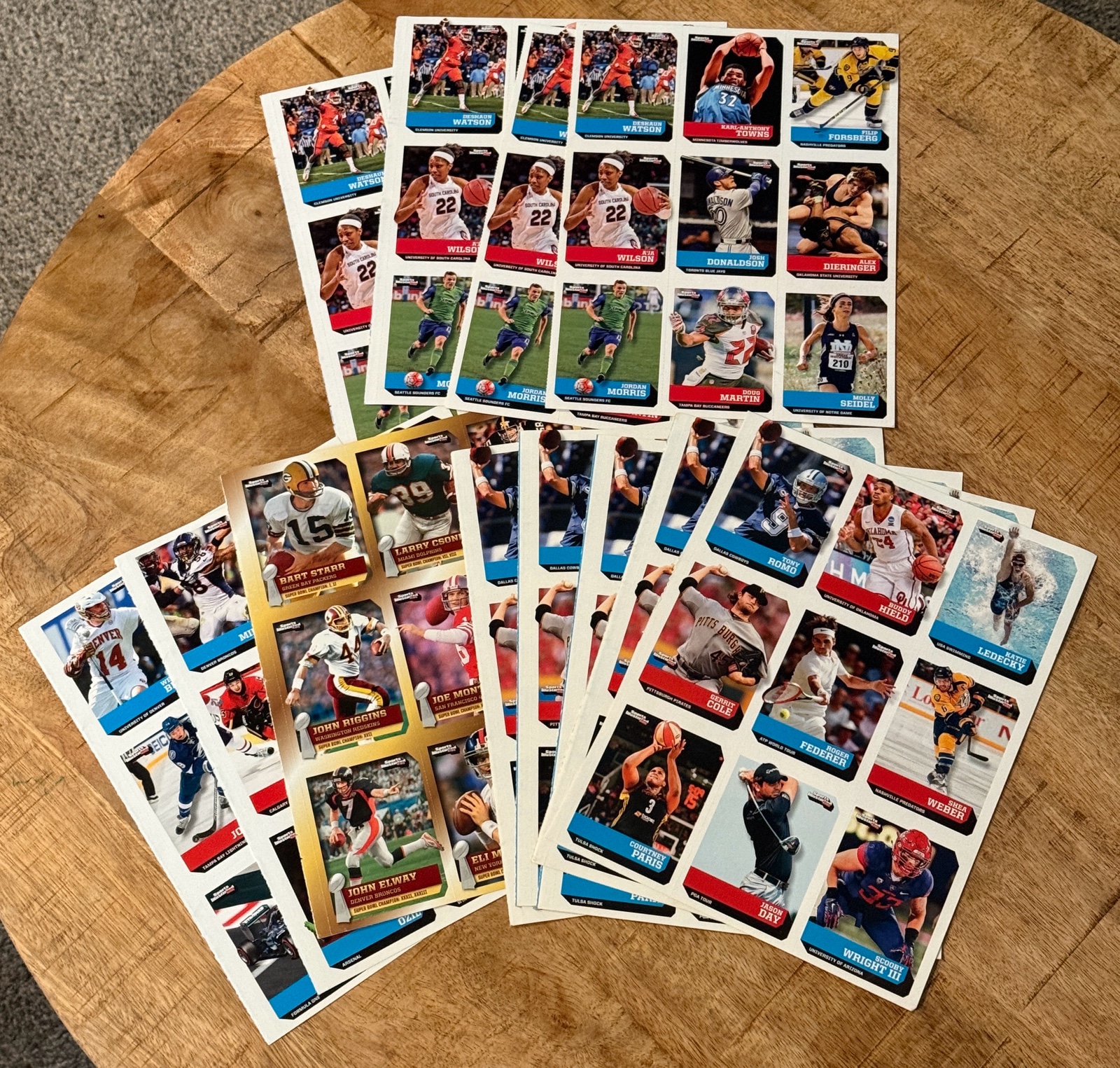 Various Sports Illustrated For Kids Magazine Cards