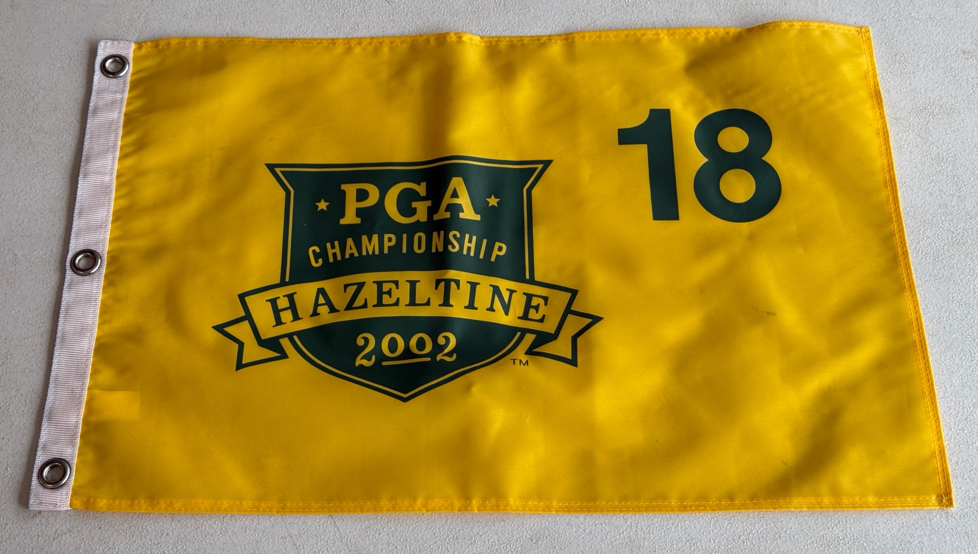 2002 PGA Championship Golf Flag - Hazeltine