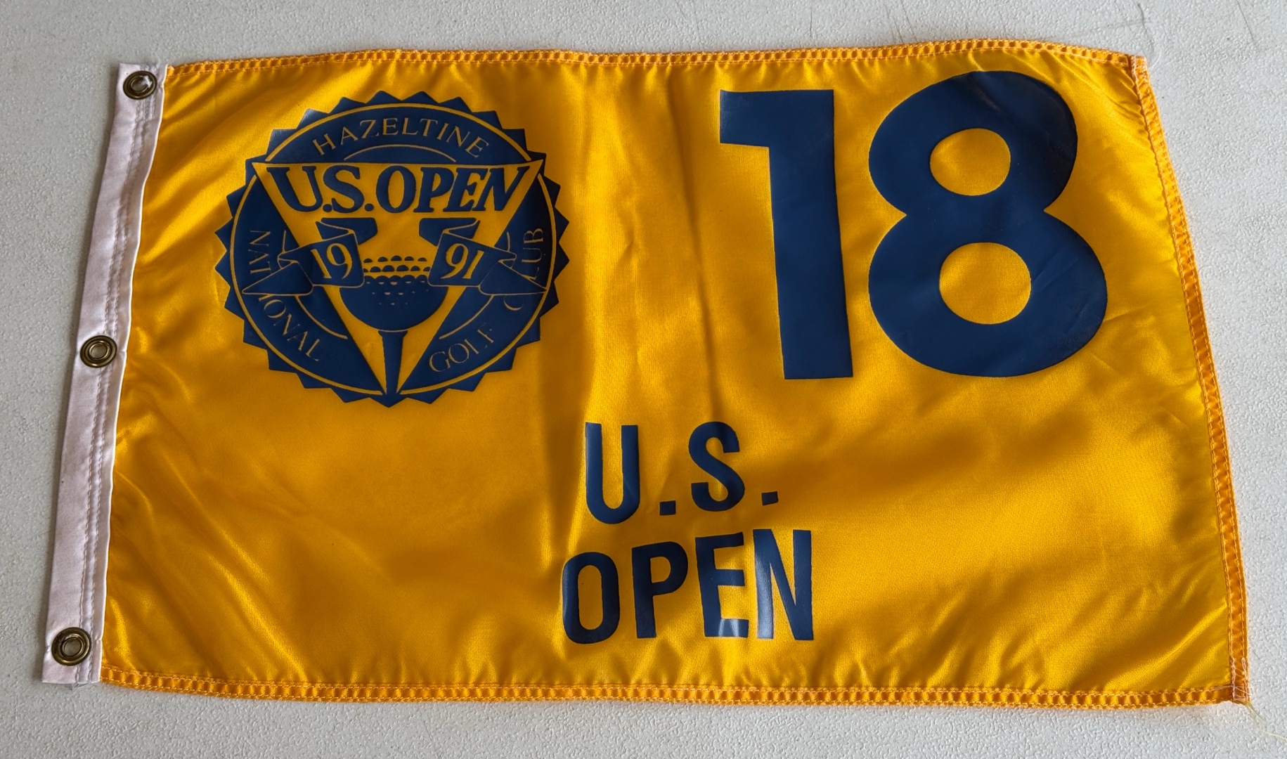 1991 US Open Golf Flag - Hazeltine