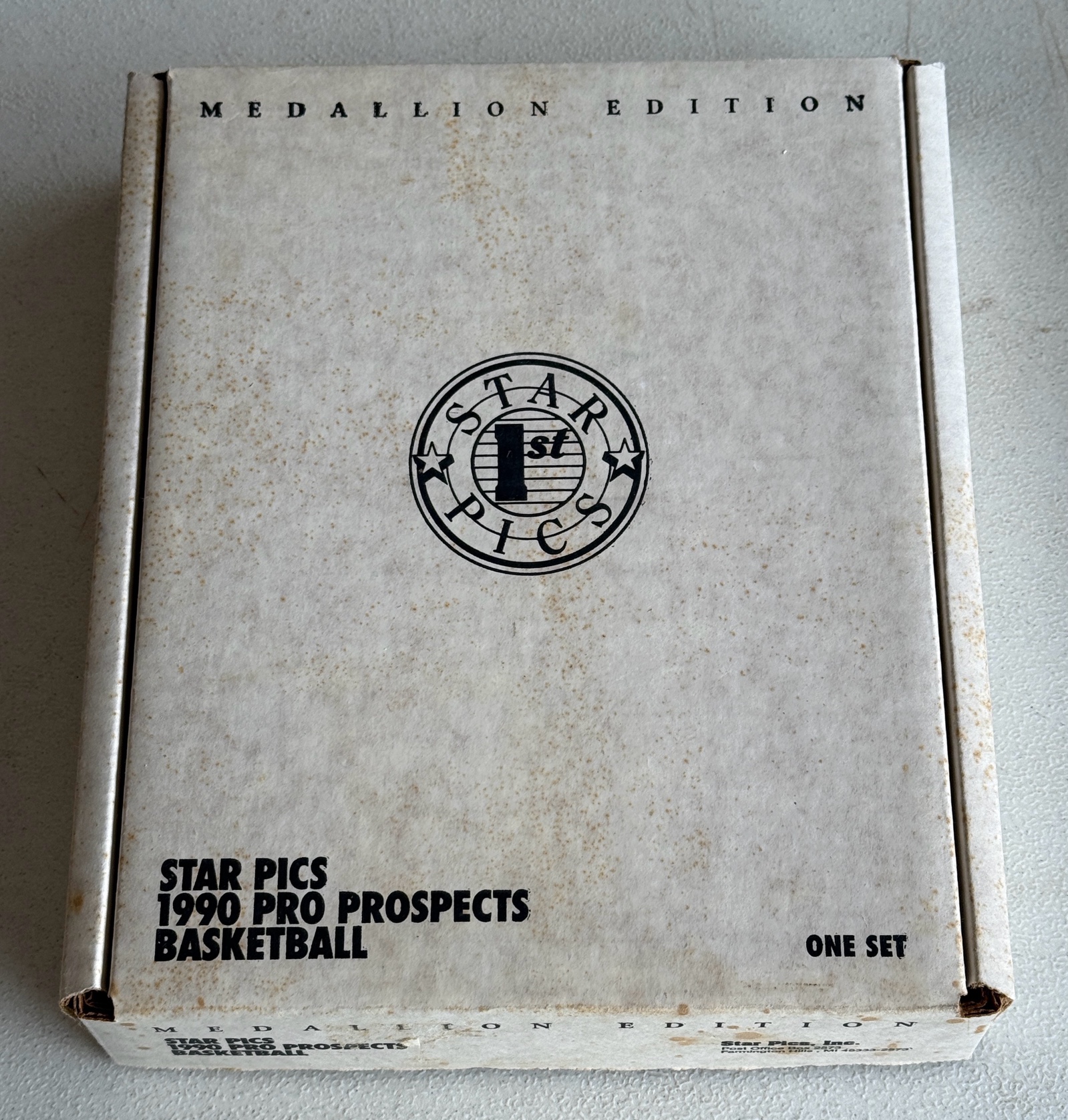 Star Pics 1990 pro Prospects Basketball Set Medallion Edition