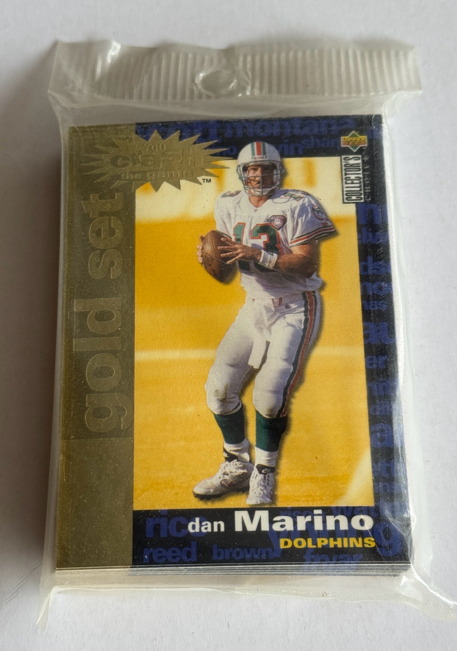 1995 Upper Deck Crash The Game Gold Card Set