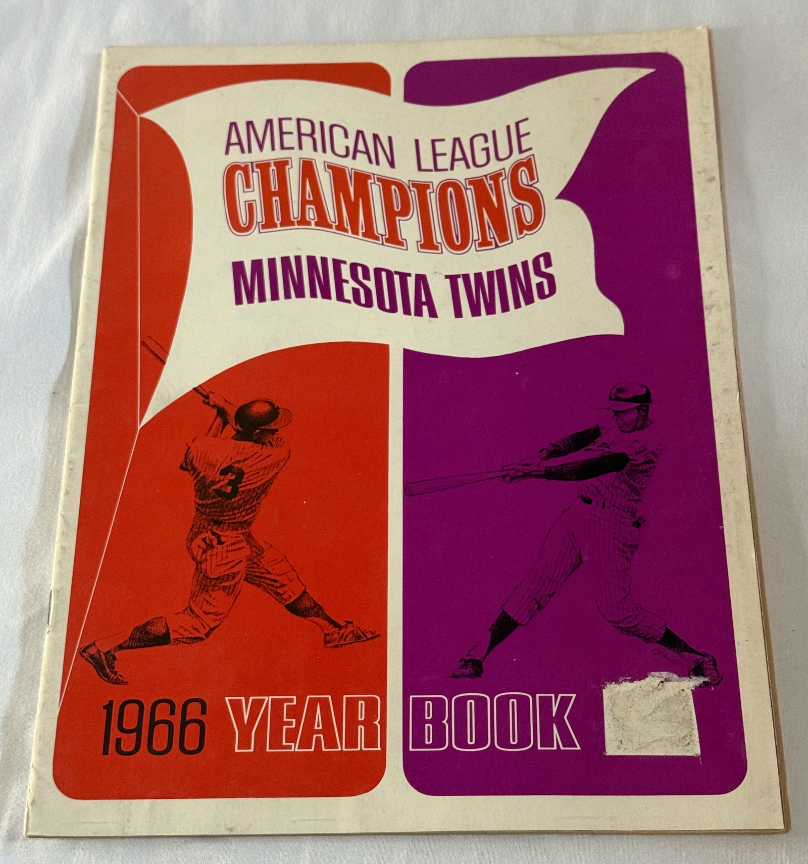 1966 Minnesota Twins Baseball Vintage Yearbook
