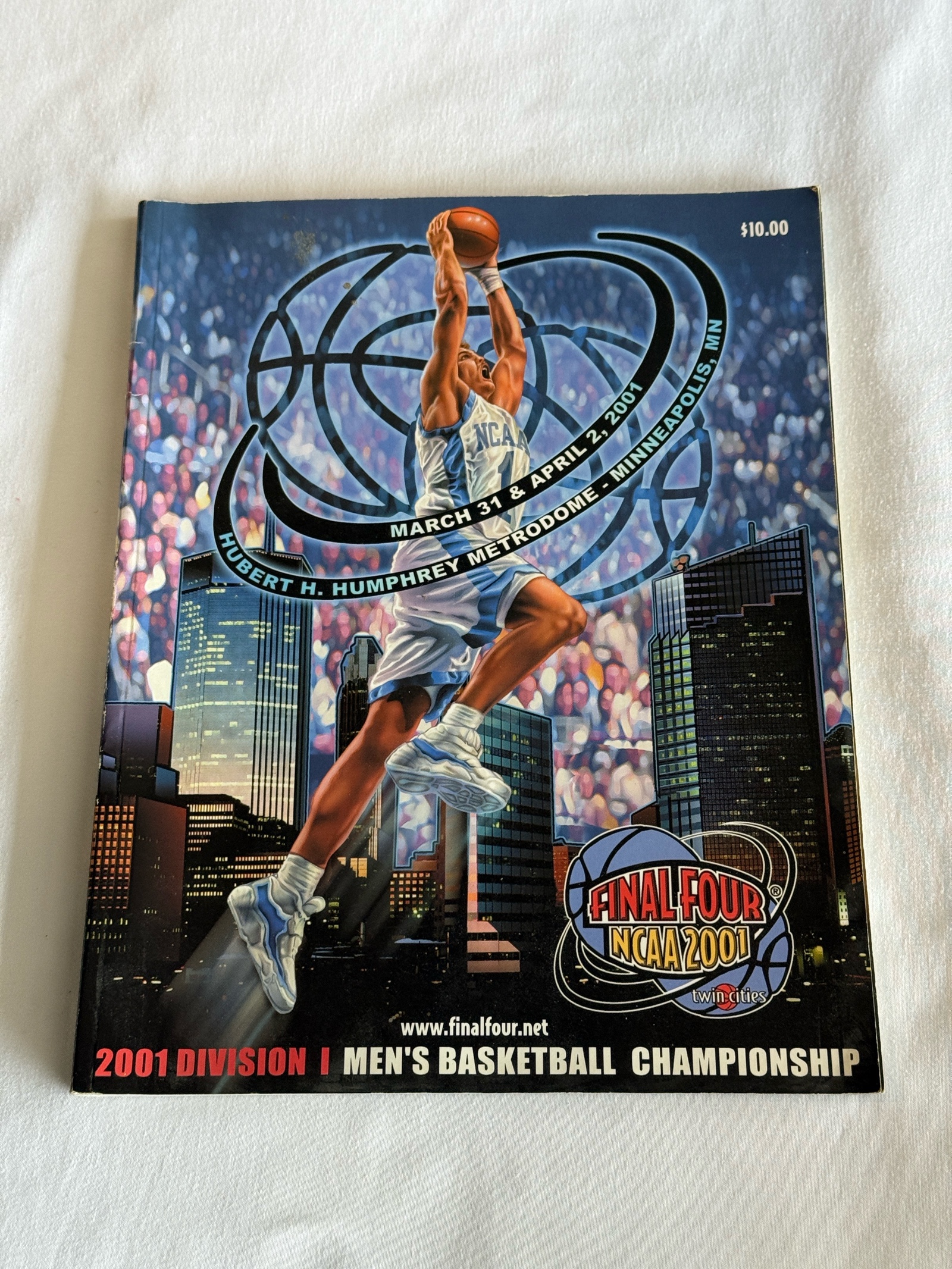 2001 NCAA Basketball Final Four Official Program