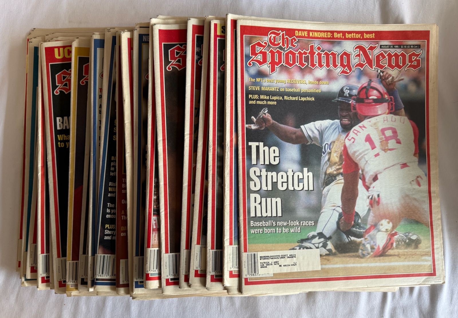 Sporting News Newspaper Publications - Large Lot