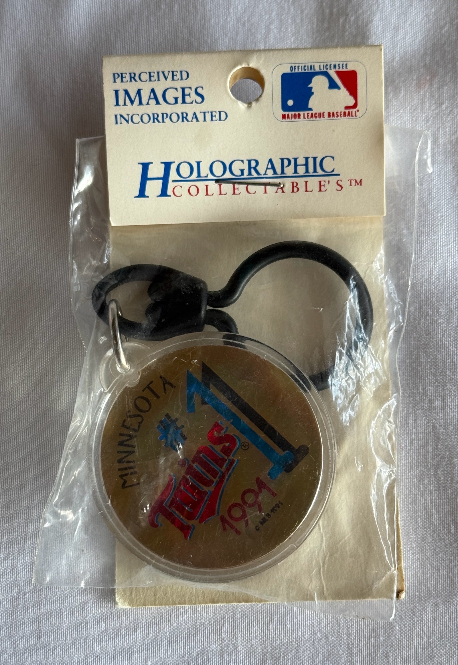 Minnesota Twins 1991 Vintage New Keychain