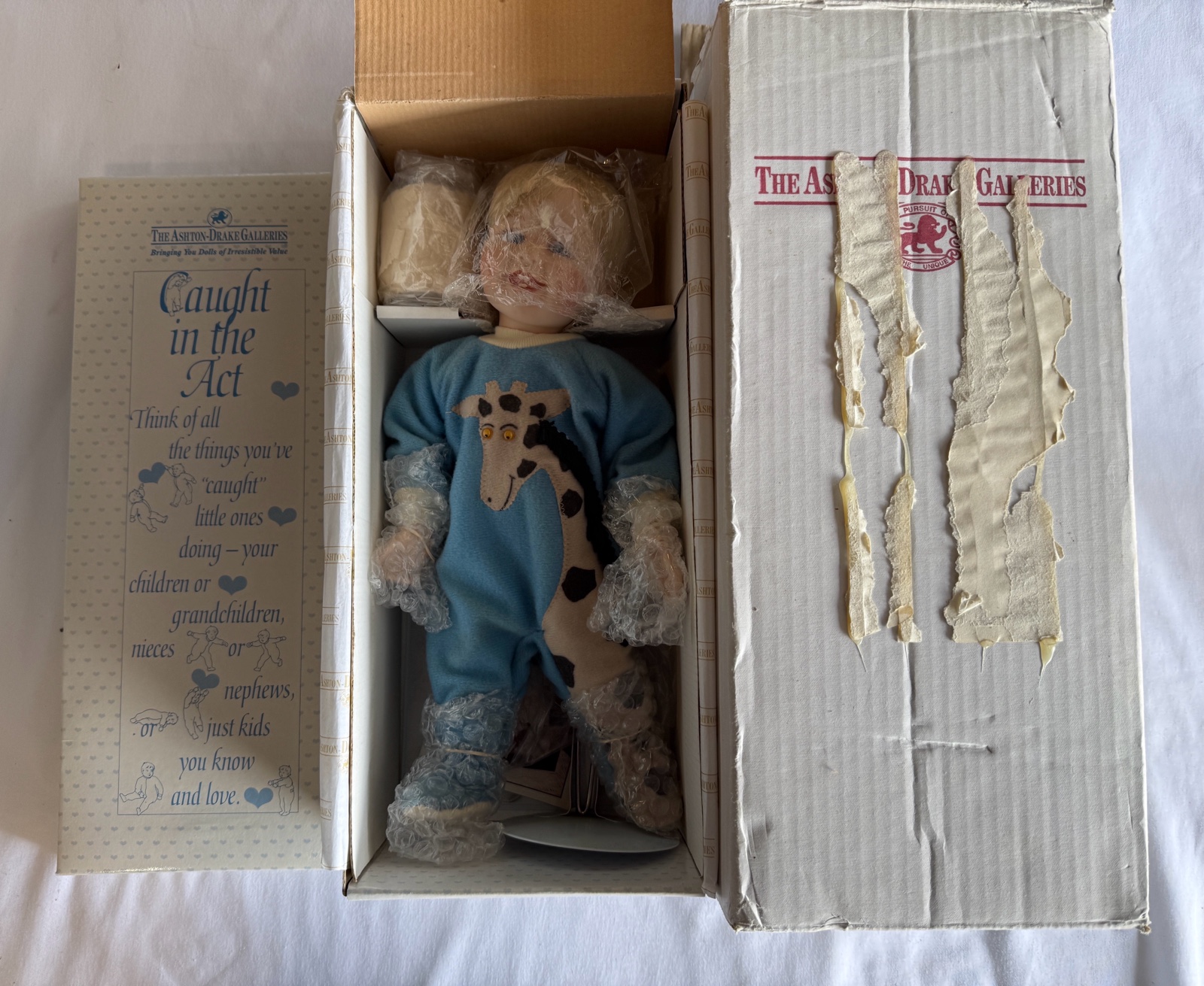 Catch Me if You Can Caught in the Act Doll by The Ashton-Drake Galleries - New in Box