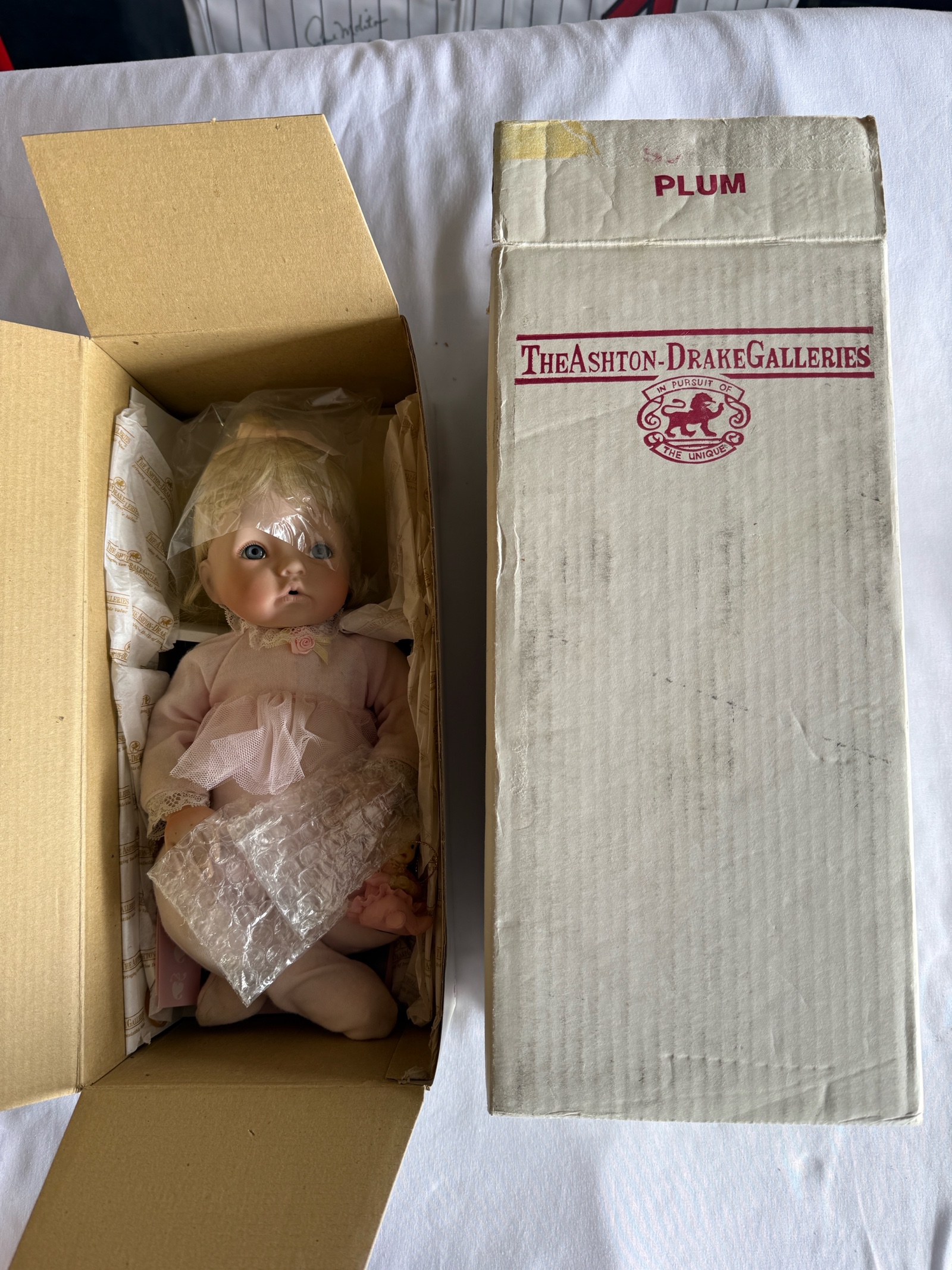 Plum Doll by The Ashton-Drake Galleries - New in Box