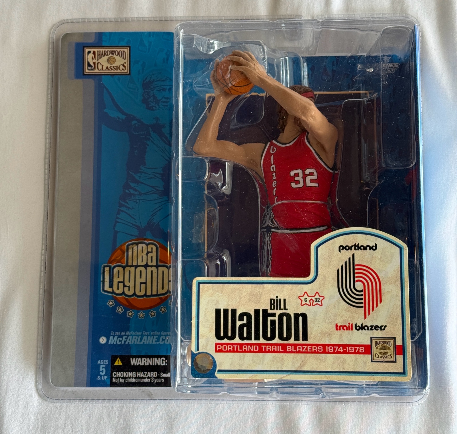 Bill Walton NBA Legends Basketball Figure
