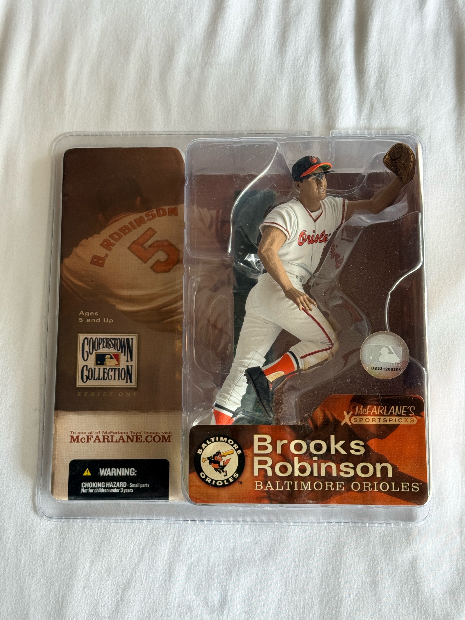 Brooks Robinson Cooperstown Collection McFarlane Baseball Figure