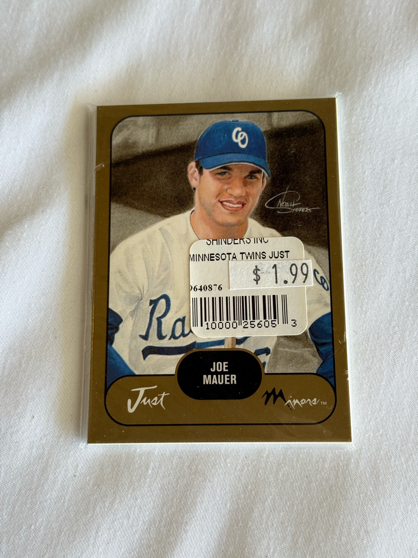 Minnesota Twins Just Minors Set w Joe Mauer Gold X-Rookie Card