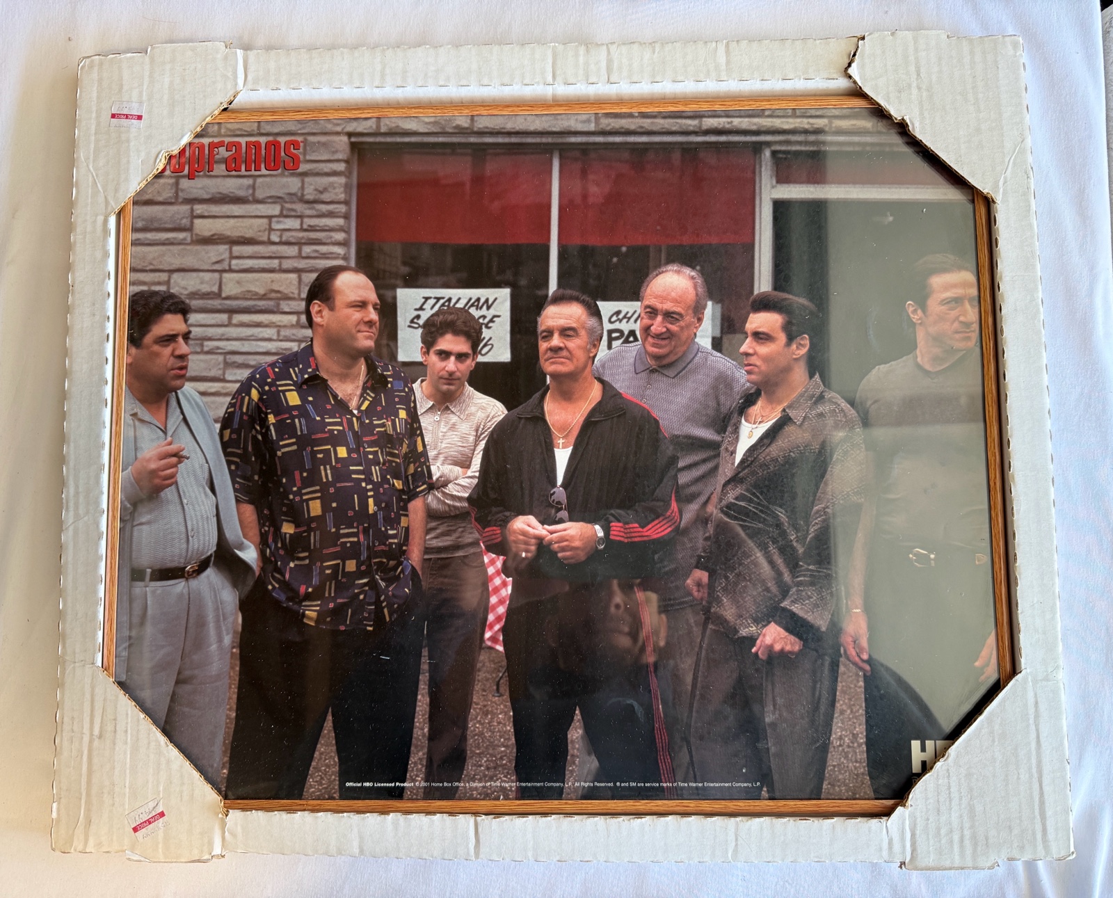 Framed Sopranos HBO TV Show Poster
