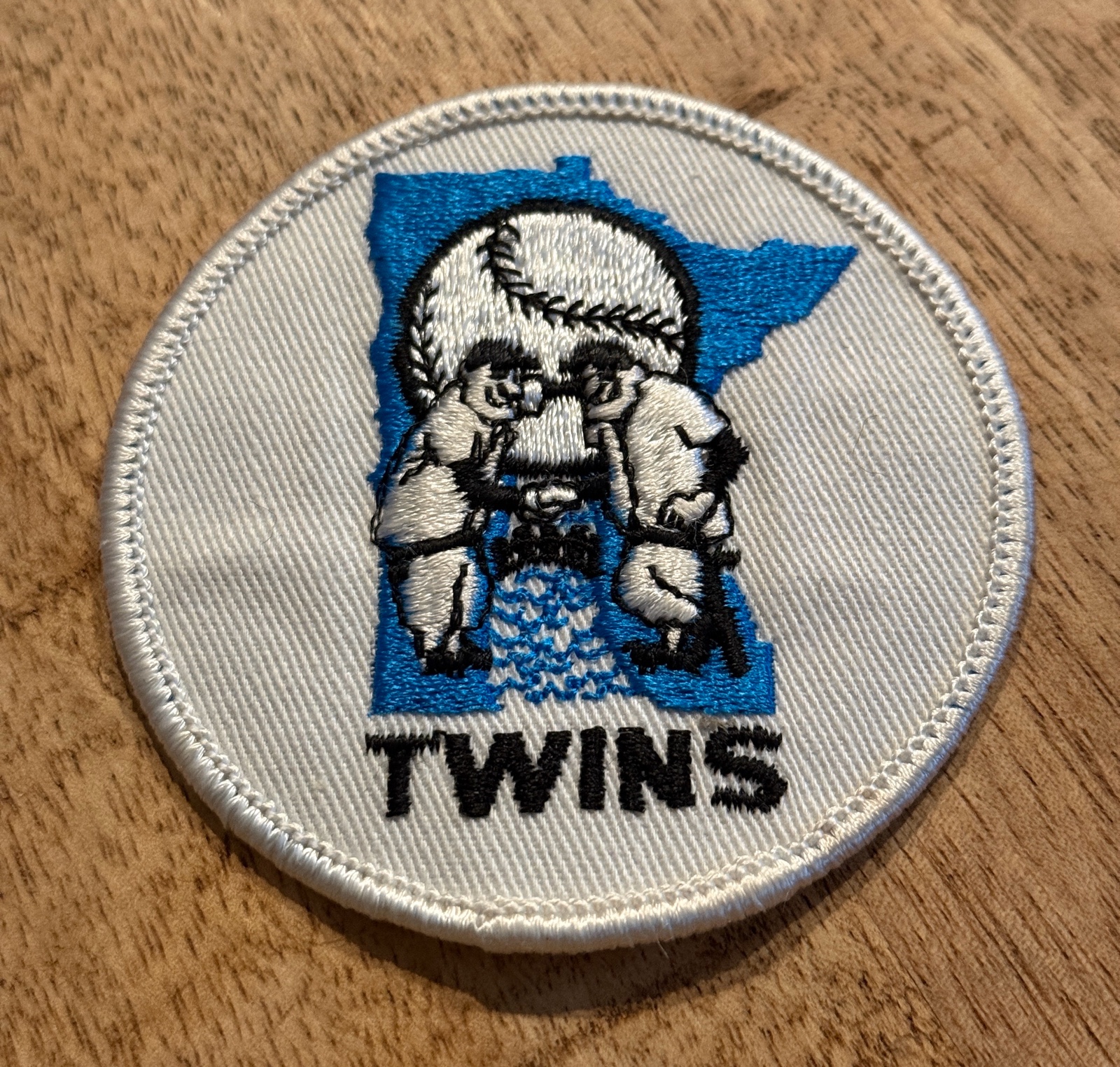 Minnesota Twins Vintage Minnie and Paul Baseball Patch