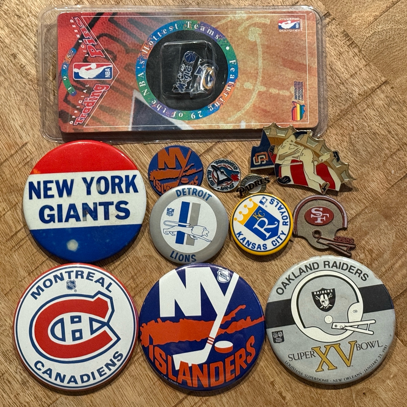 Lot of Various Sports Pins and More