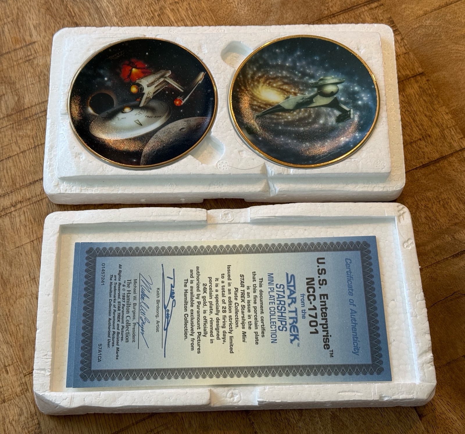 Star Trek Starships Mini Plate Collection