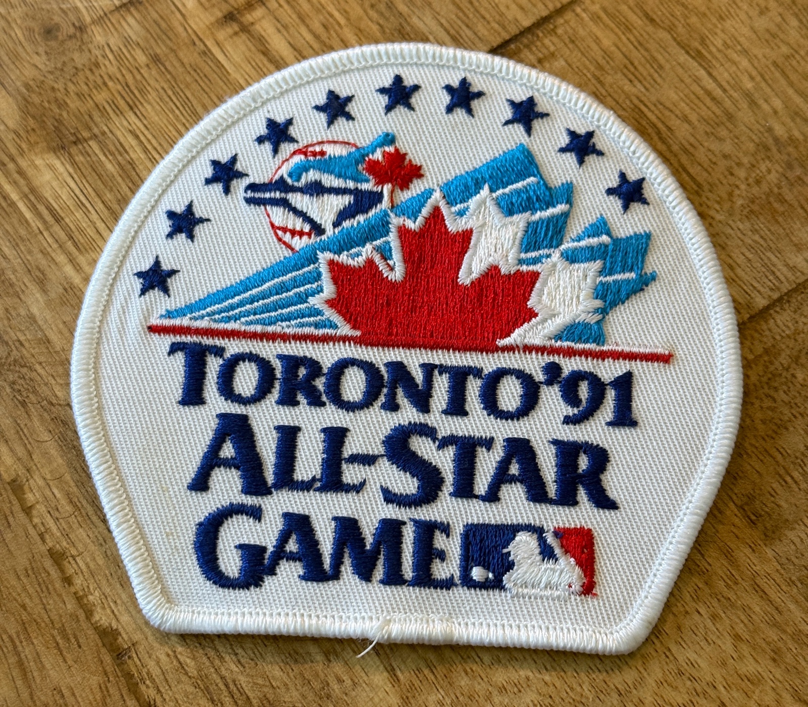1991 MLB All Star Game Toronto Patch
