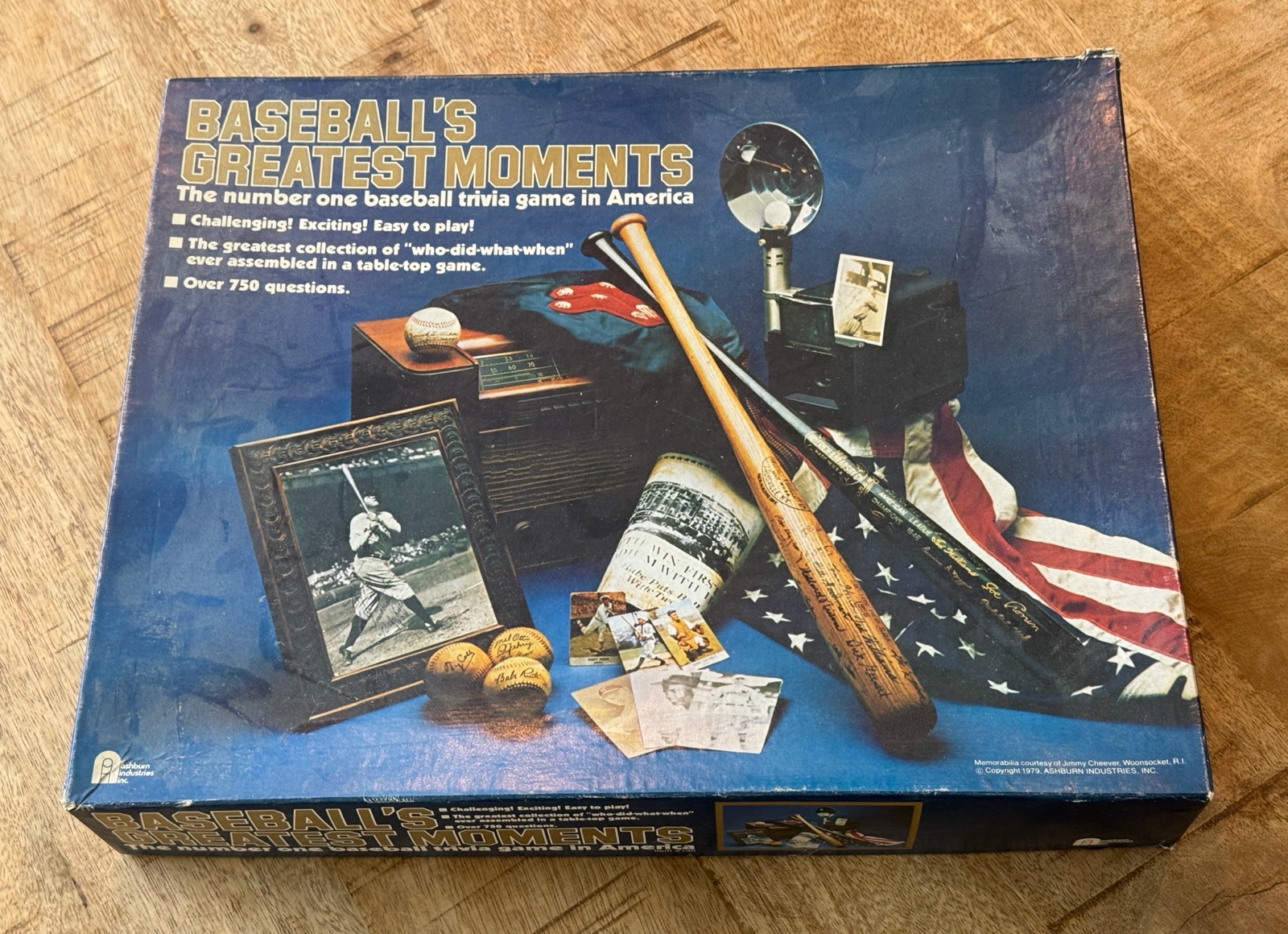 Vintage Baseballs Greatest Moments Trivia Game