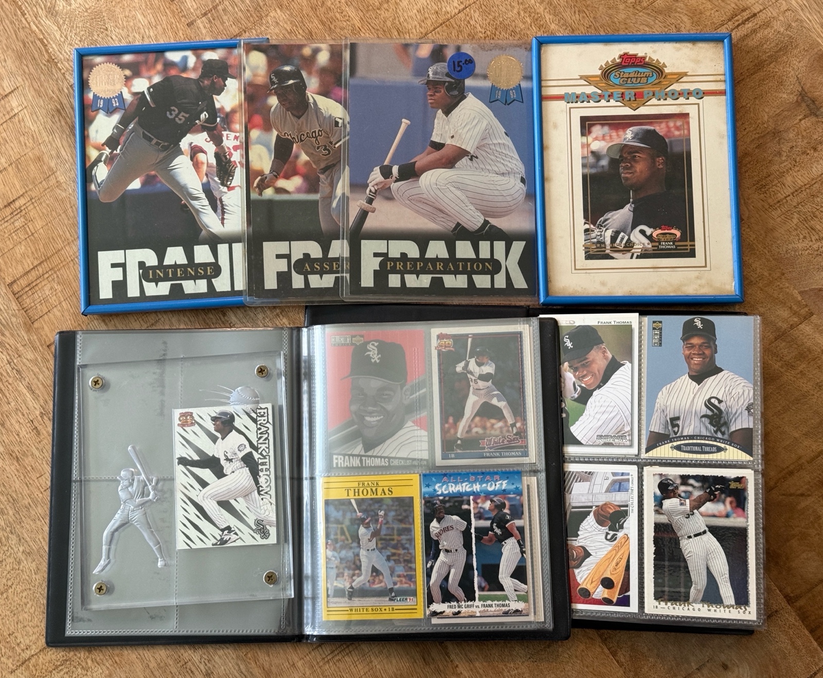 Frank Thomas Baseball Card Collection