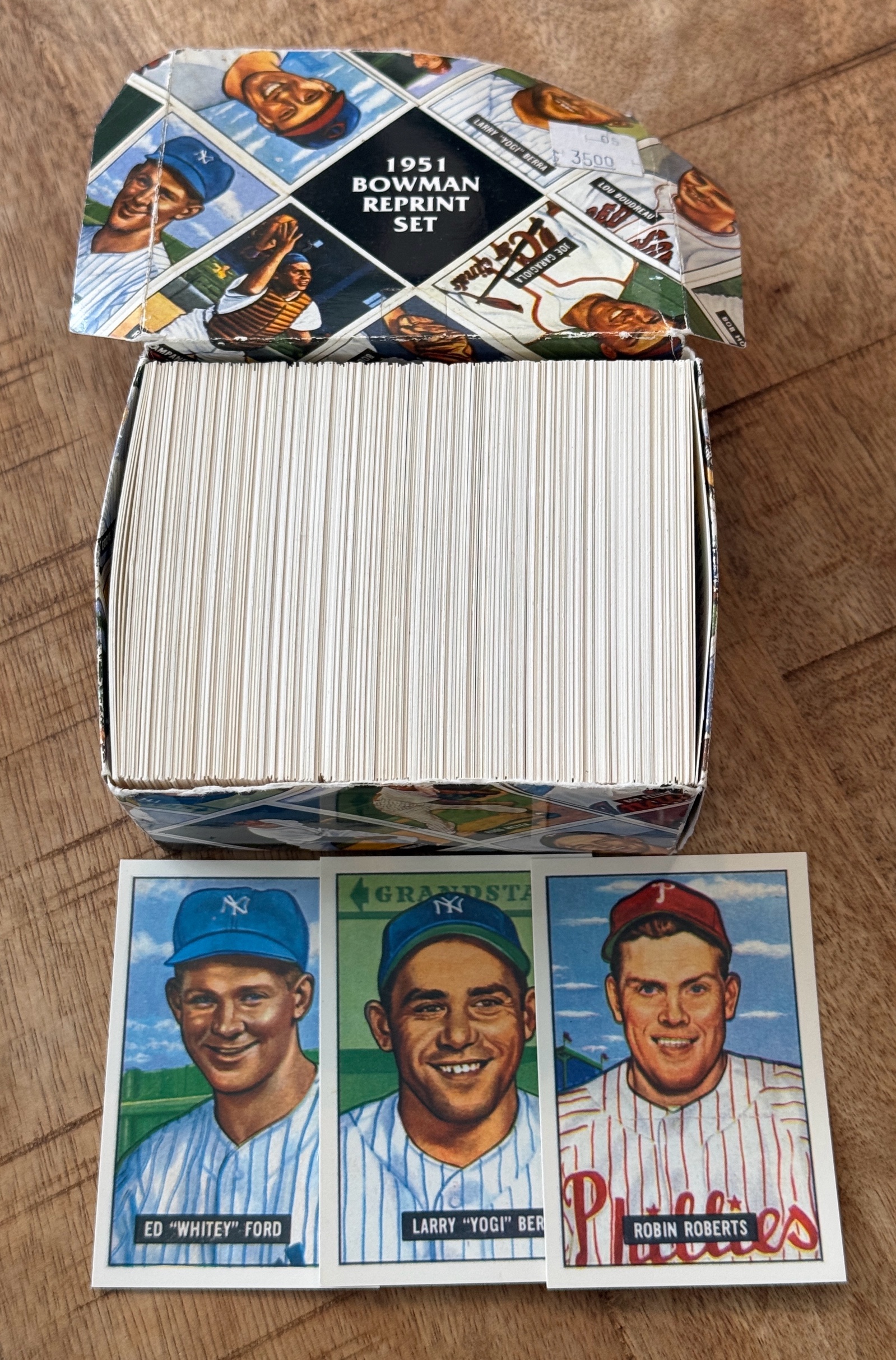 1951 Bowman Reprint Baseball Card Set