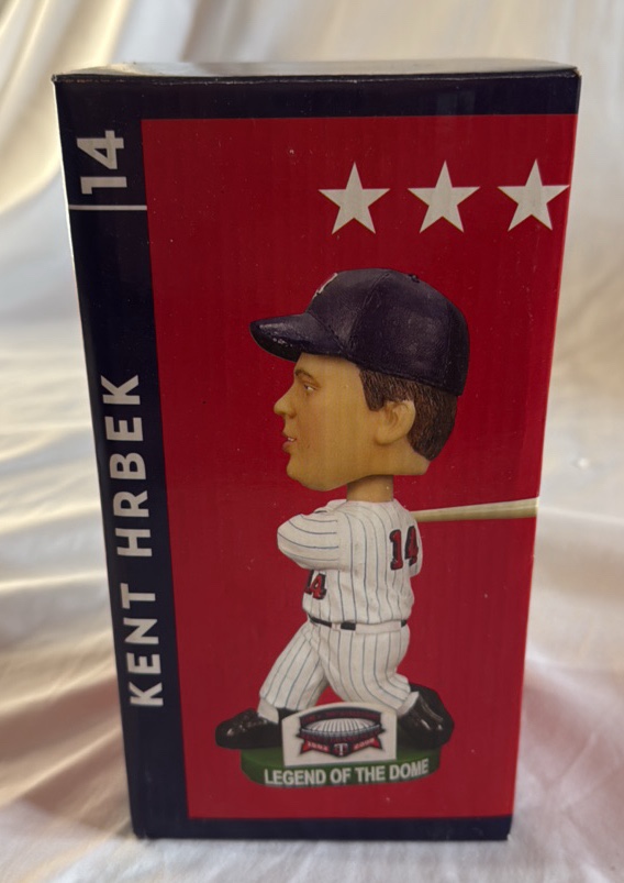 Kent Hrbek Legend of the Dome Minnesota Twins Baseball Bobblehead - new in box