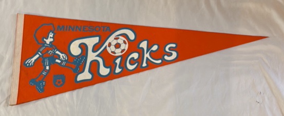 Minnesota Kicks Soccer Vintage Pennant