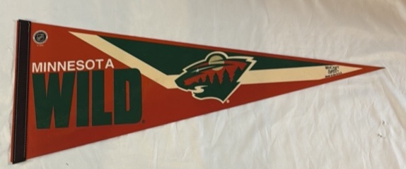 Minnesota Wild Hockey Pennant