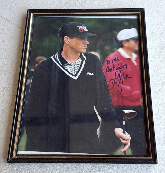 Lee Jantzen Autographed Golf Photo