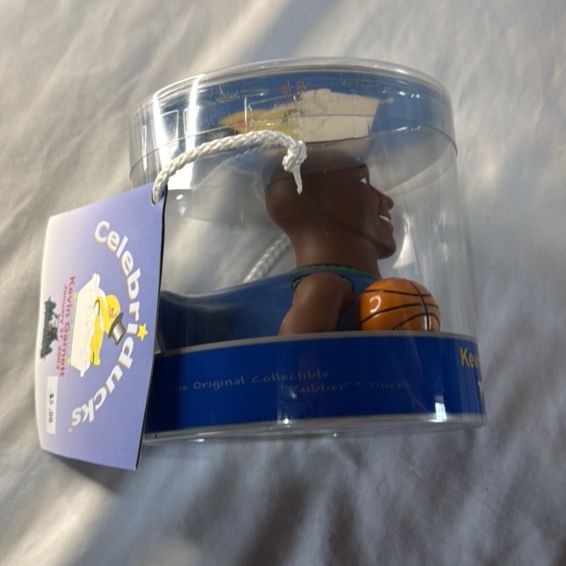 Kevin Garnett Limkted Edition Celebriduck, 7,500 Made Minnesota Timberwolves Basketball