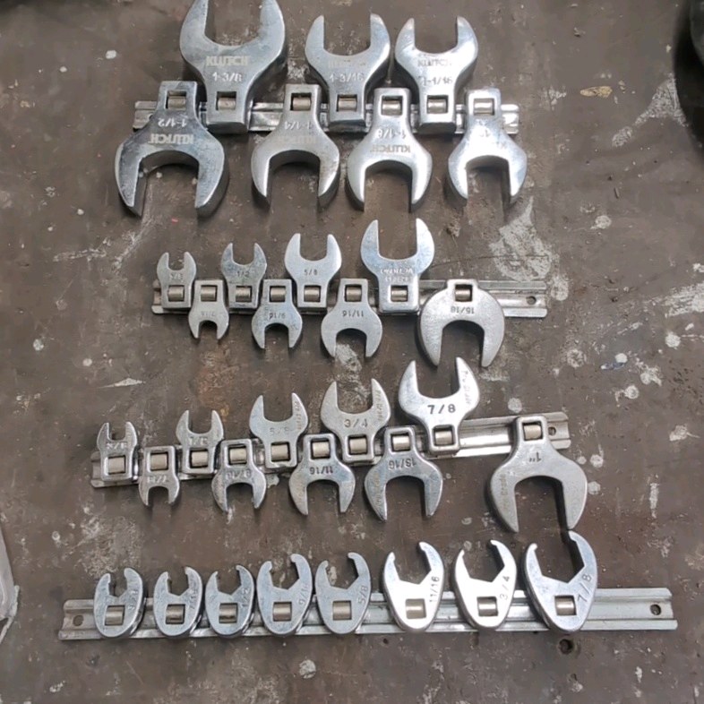 (4) CROW Foot Wrench sets