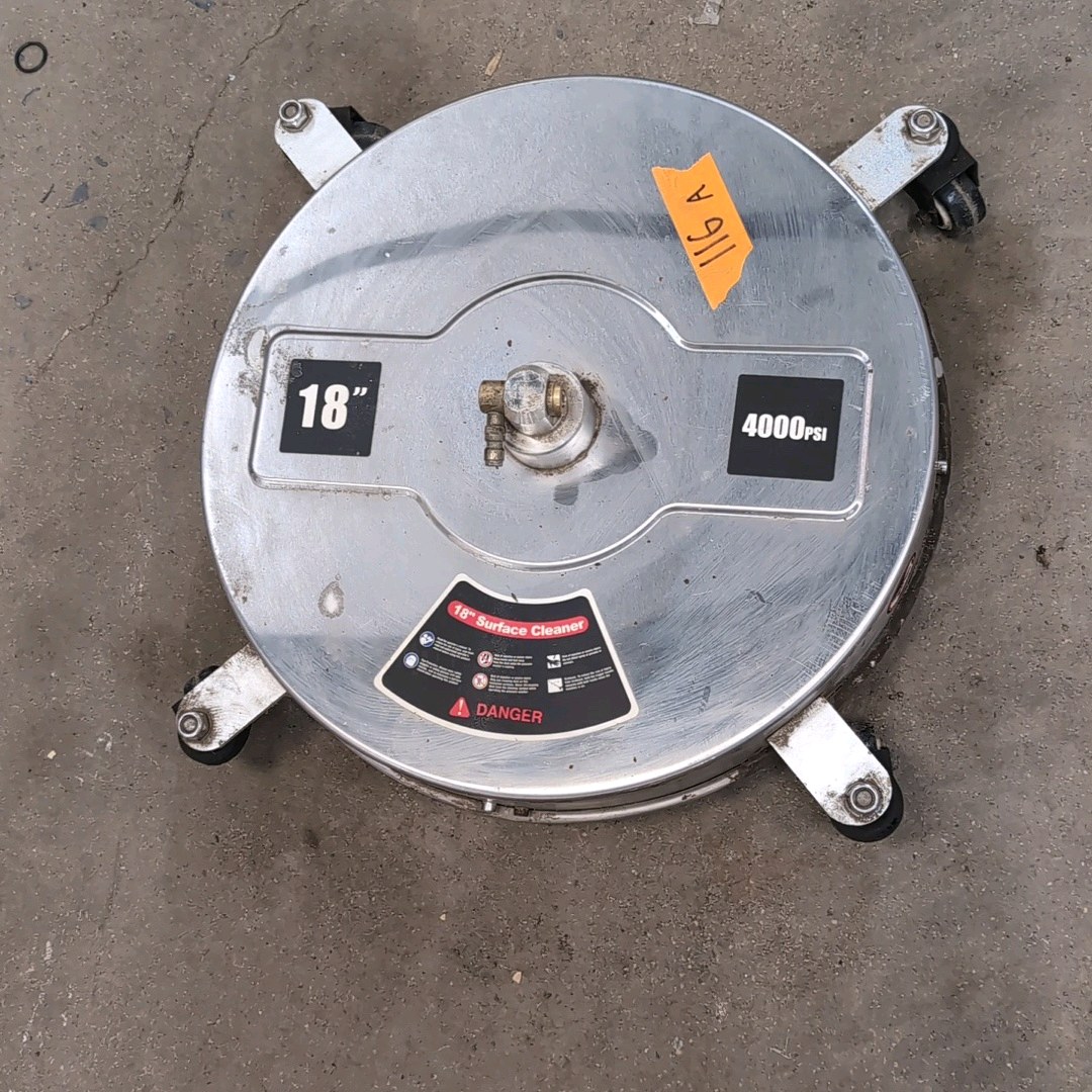 18 Pressure Washer Surface Cleaner