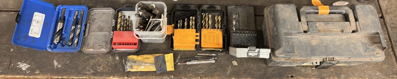 Drill bits Silver & Deming, Bosch, Irwin