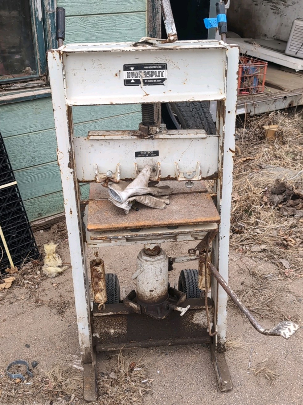 Hydrasplit Rock splitter, portable