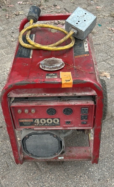 Generac 4000 EXL portable generator