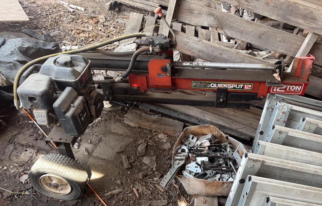 Earthquake Warrior Log splitter Quick-split 12