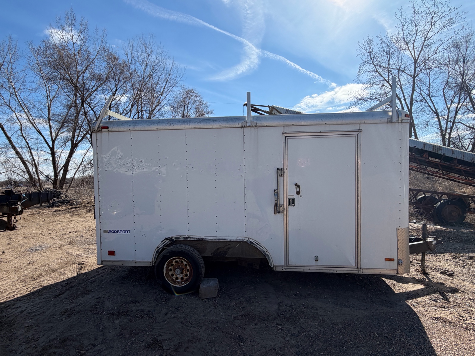 2005 PACE  7 X 14 Enclosed CARGO TRAILER