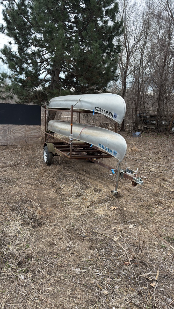 Sportsman Canoe Trailer