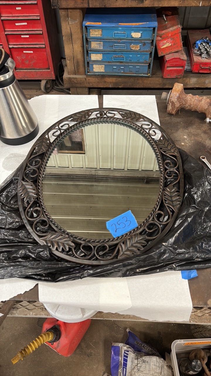 23 x 19 oval mirror