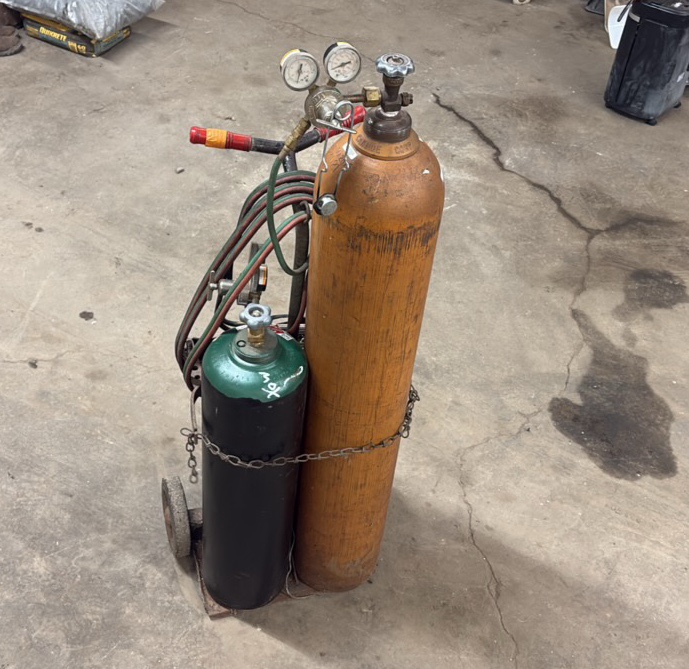 OXY-fuel welding torch  cutting rig