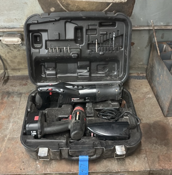 COLEMAN Powermate Cordless drill  sawzall kit.