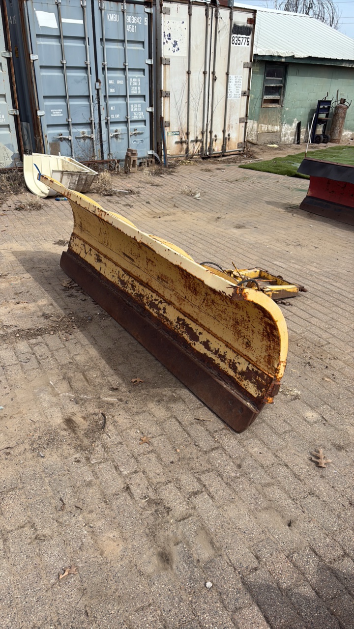 SNOW plow blade attachment