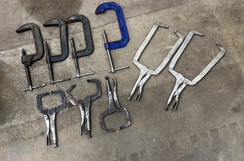 C-clamps and Plier Clamps